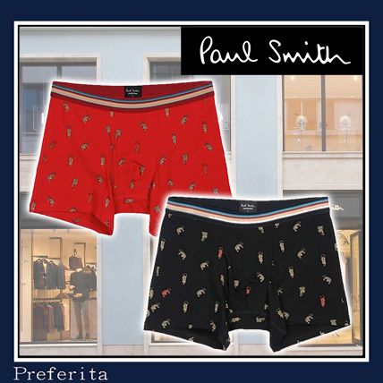 Paul Smith】ボクサーパンツ Mini Tigerプリント ベア天竺 (Paul Smith