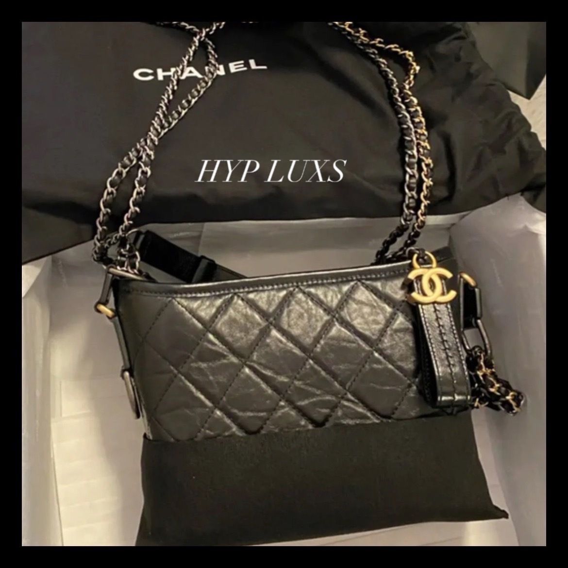 ☆在庫1点☆ ガブリエル ドゥ シャネルスモール ホーボー バッグ ヤマー CHANEL ガブリエル ドゥ シャネル スモール ホーボーバッグ ショルダーバッグ