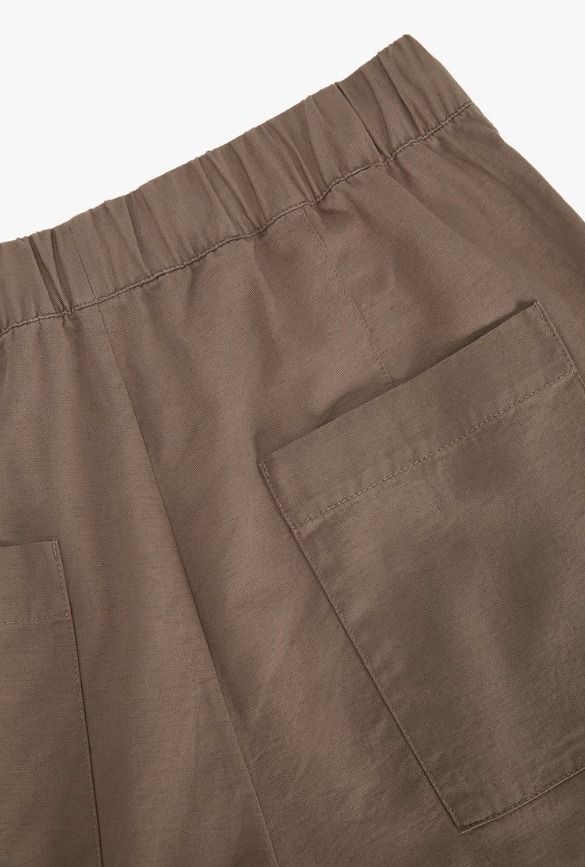 メンズZARA【関税/送料込】コットンリネンバミューダパンツ (ZARA メンズZARA【関税/送料込】コットンリネンバミューダパンツ (ZARA