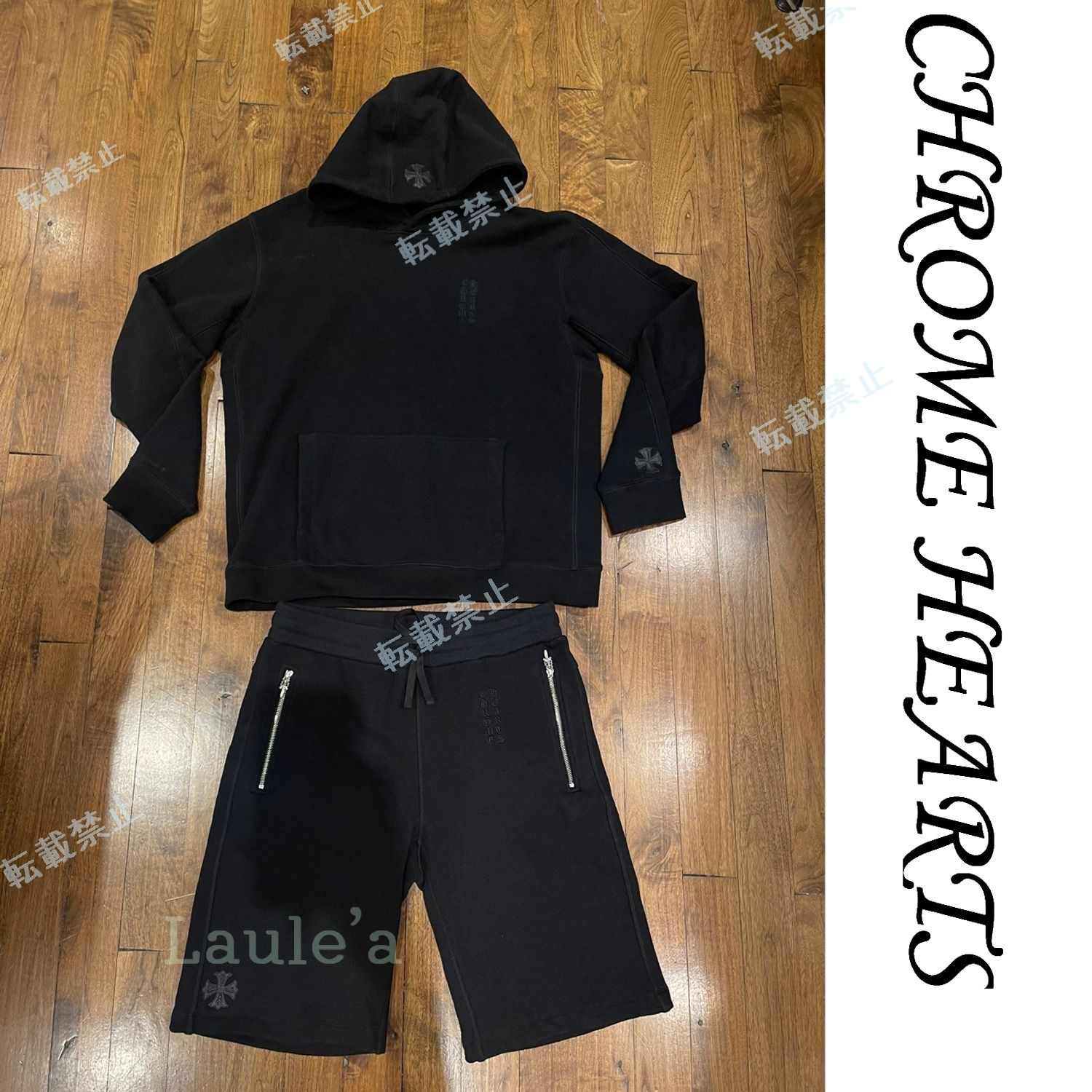 クロムハーツ ‡ パーカーセットアップ ユニセックス (CHROME HEARTS 日本直営 クロムハーツ セットアップ CHROME HEARTS パーカー パンツ パーカー