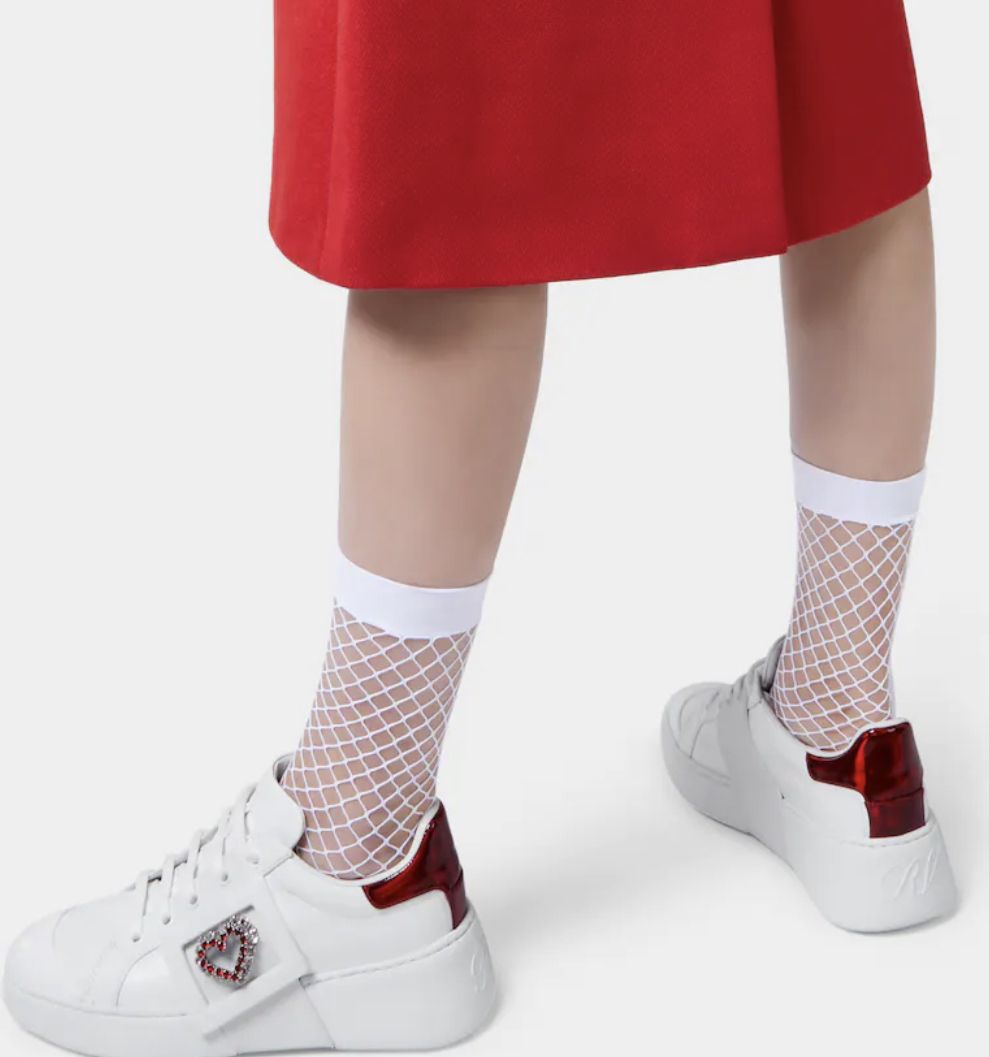入手困難【RogerVivier】☆レザーラブバックルスニーカー/ハート ...