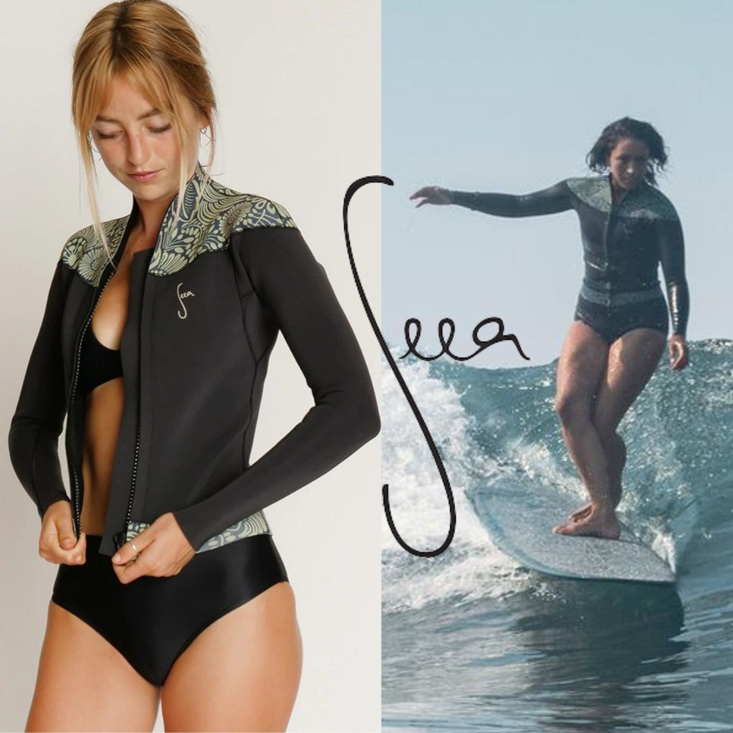 Seea Haze ジャケット サーフジャケット ラッシュガード Seea レディース ラッシュガード Buyma