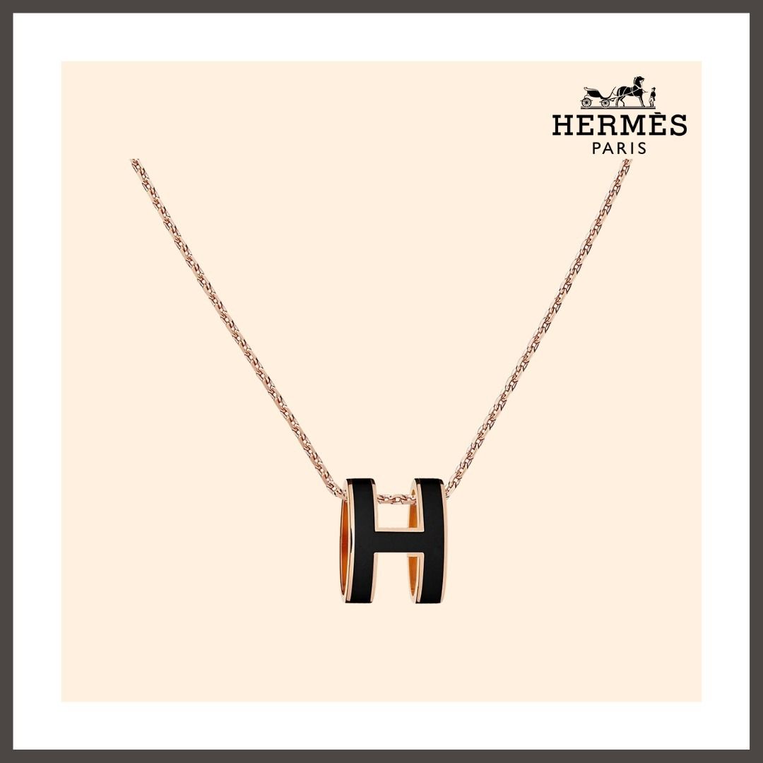 入手困難 HERMES エルメス Mini Pop H Earring Pop H pendant misiones