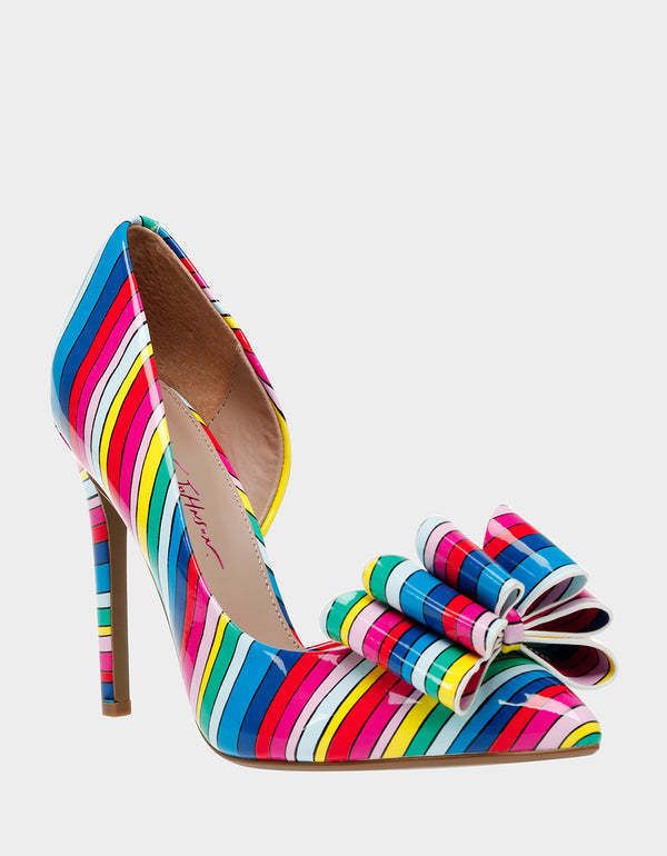 BETSEY JOHNSON*リボン*美脚*フェミニン*可愛い*パンプス/KAISON ...
