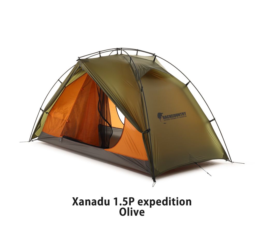 Backcountry Xanadu 2p チャコールブラック