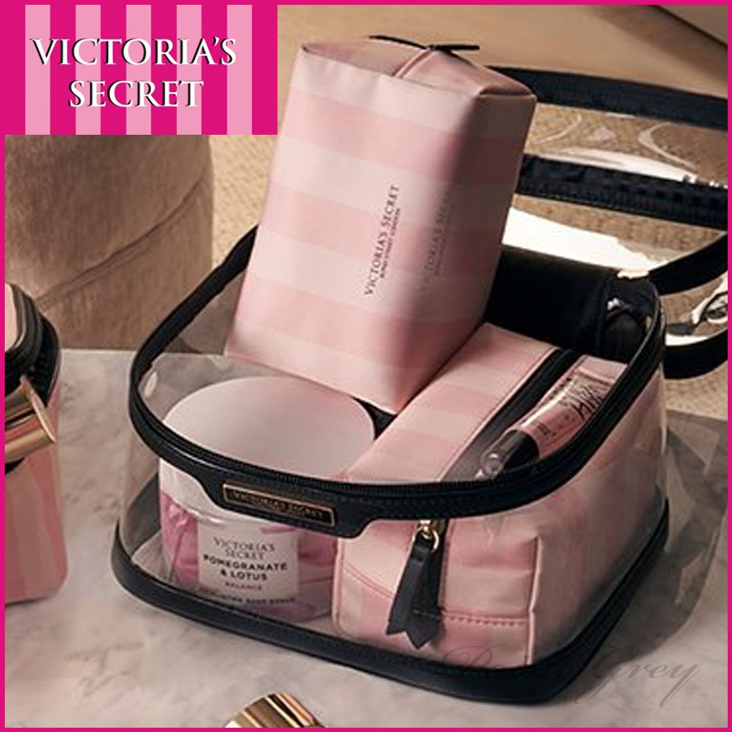 週末セール 日本未入荷ビィクトリアシークレットpinkの水筒 あさり