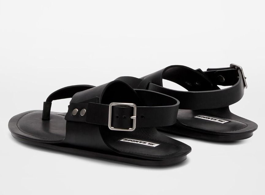 JILSANDER☆大人気☆フラットトゥレザーサンダル (Jil Sander/サンダル JILSANDER☆大人気☆フラットトゥレザーサンダル (Jil Sander/サンダル