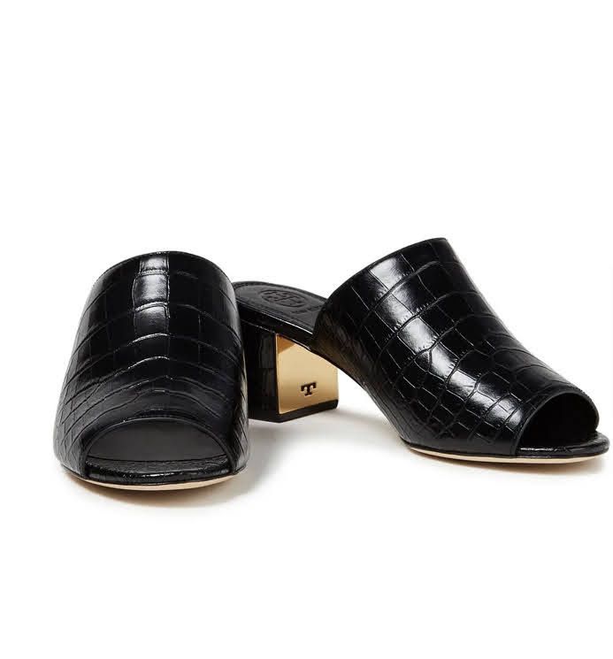 TORY BURCH*Martine クロコ風レザー ミュール (Tory Burch/サンダル TORY BURCH*Martine クロコ風レザー ミュール (Tory Burch/サンダル