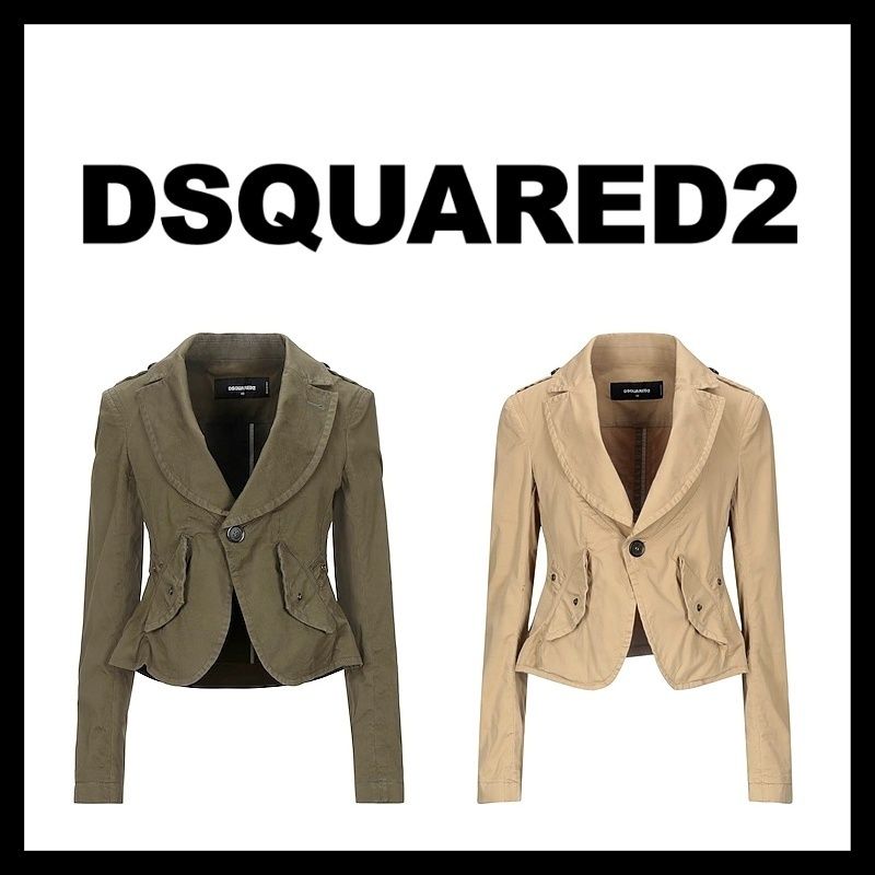DSQUARED2(ディースクエアード) ☆ テーラードジャケット (D SQUARED2 バーゲンセール ディースクエアード テーラードジャケット テーラードジャケット
