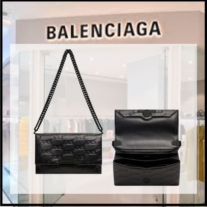 BALENCIAGA】BBモノグラム トリプレットバッグ (BALENCIAGA/ショルダー BALENCIAGA】BBモノグラム トリプレットバッグ (BALENCIAGA/ショルダー