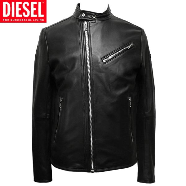 ディーゼル 革ジャン ライダース レザージャケット 国内即発 (DIESEL 公式ファッション通販 超!!最終価格〜DIESEL ディーゼル・レザージャケット 革ジャン レザージャケット