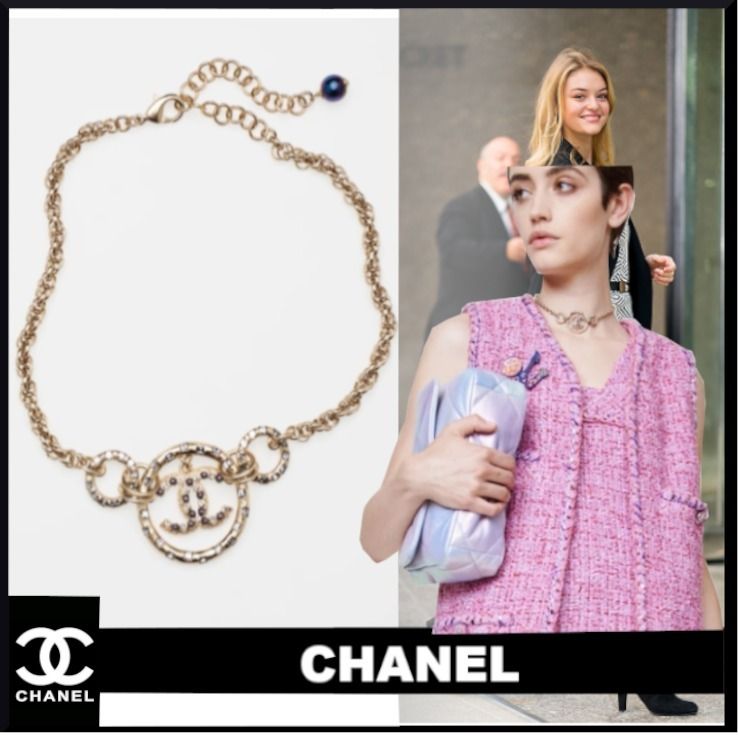 セレブ愛用☆日本完売】CHANEL グラスストーン チョーカー (CHANEL ...