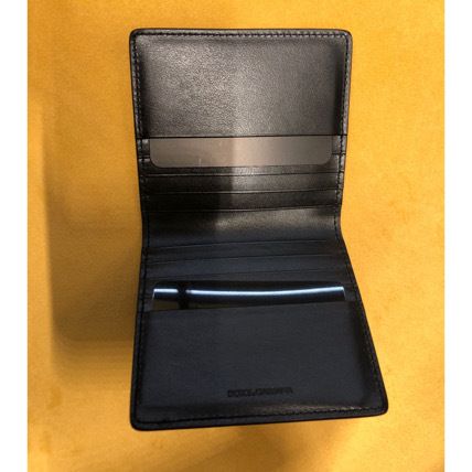Dolce&Gabbana☆22SS カードケース 二つ折り ロゴ Black&White (Dolce ...