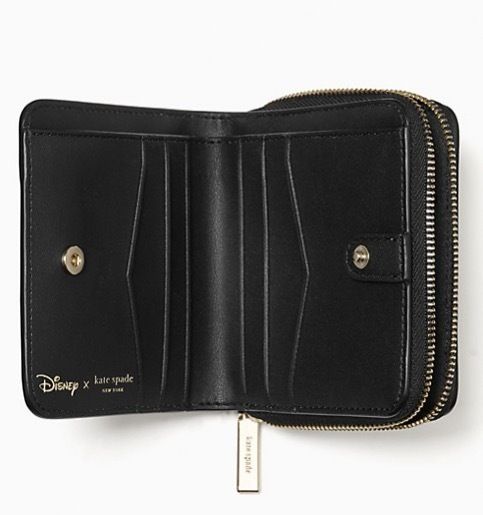 セール☆kate spade x Disneyコラボミニーマウス折りたたみ財布