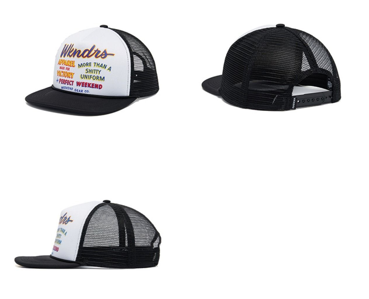 ☆22SS☆【WKNDRS】☆SIGN TRUCKER CA.P☆キャップ☆ (WKNDRS