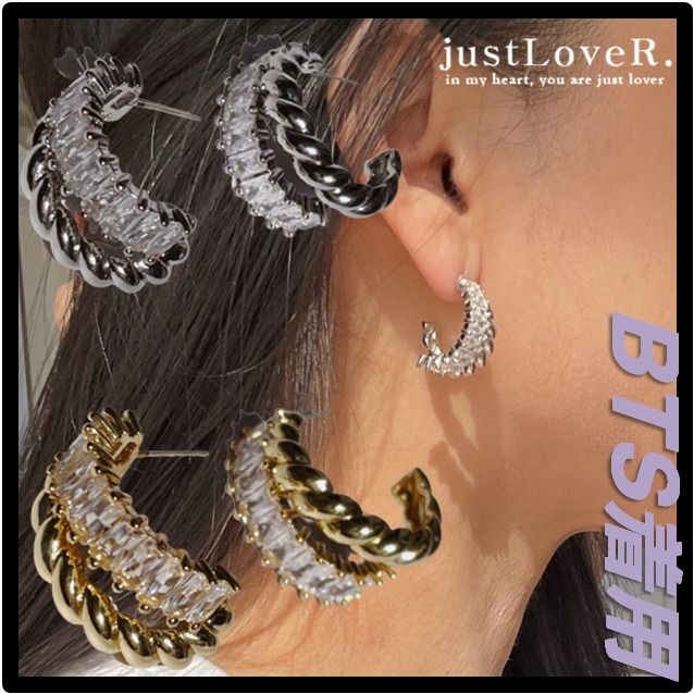 ★BTSジミン着用★【justLoveR】★ETERNAL EARRING.S★ピアス★ ☆BTSジミン着用☆【justLoveR】☆ETERNAL EARRING.S☆ピアス