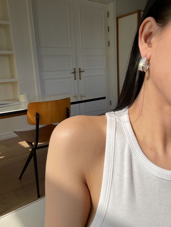 ★BTSジミン着用★【justLoveR】★ETERNAL EARRING.S★ピアス★ ☆BTSジミン着用☆【justLoveR】☆ETERNAL EARRING.S☆ピアス