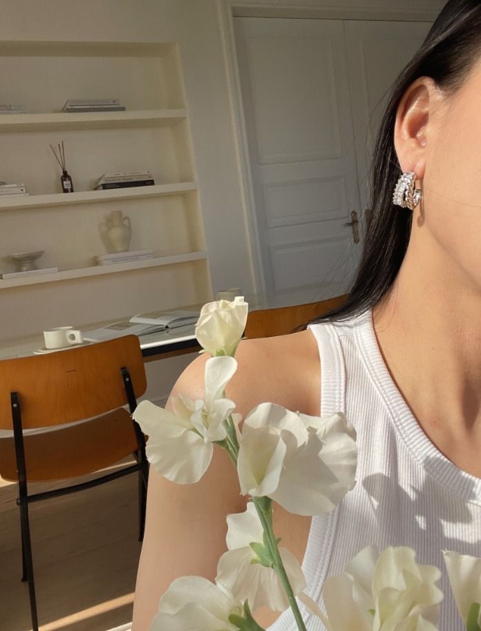 ☆BTSジミン着用☆【justLoveR】☆ETERNAL EARRING.S☆ピアス