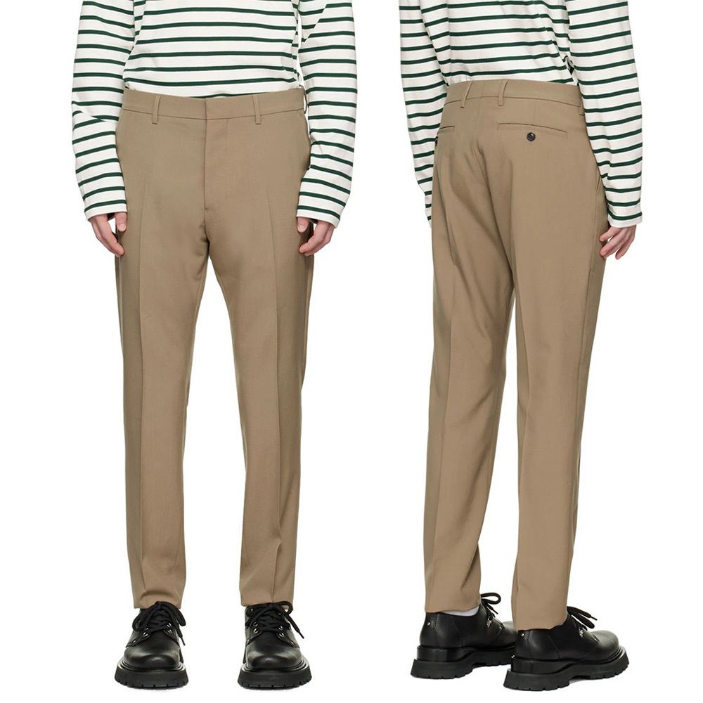 AMI PARIS|アミパリ MENS シガレットフィット パンツ (AMI PARIS