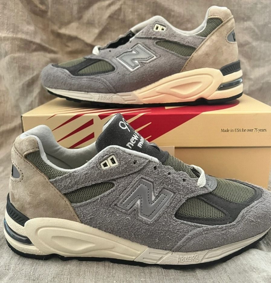 限定 【New Balance】 990v2 Made in USA M990TD2 ☆関税 送料込 (New 最安値に挑戦! 明日まで出品!ニューバランス990TD2 28cm madeinu.s.a スニーカー