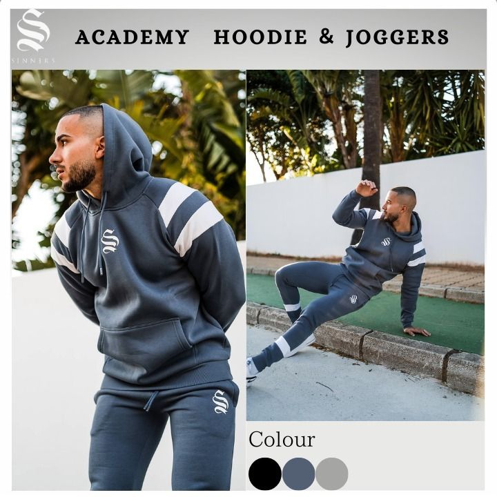 海外限定【SINNERS ATTIRE】☆ACADEMY HOODIE & JOGGERS☆送料込 海外限定【SINNERS ATTIRE】☆ACADEMY HOODIE & JOGGERS☆送料込