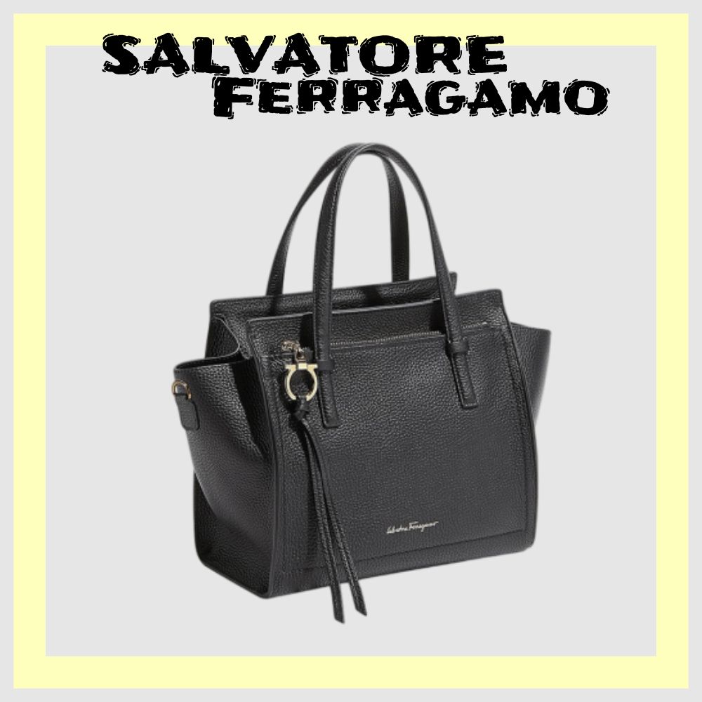 FERRAGAMO 〉〉◇関税送料込◇ エイミー スモール トートバッグ 海底パイプライン フェラガモ ハンドバッグ トートバッグ エイミー 720533 21F478 トートバッグ