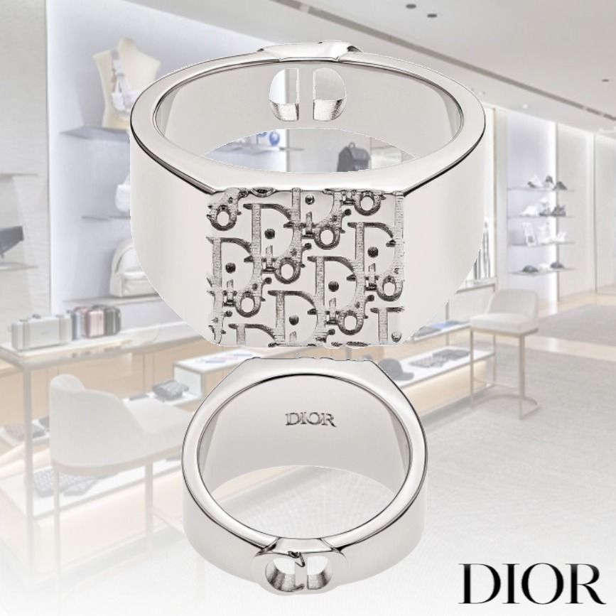 すぐ届く ディオール オブリーク シグネット リング人気 指輪 (Dior ...
