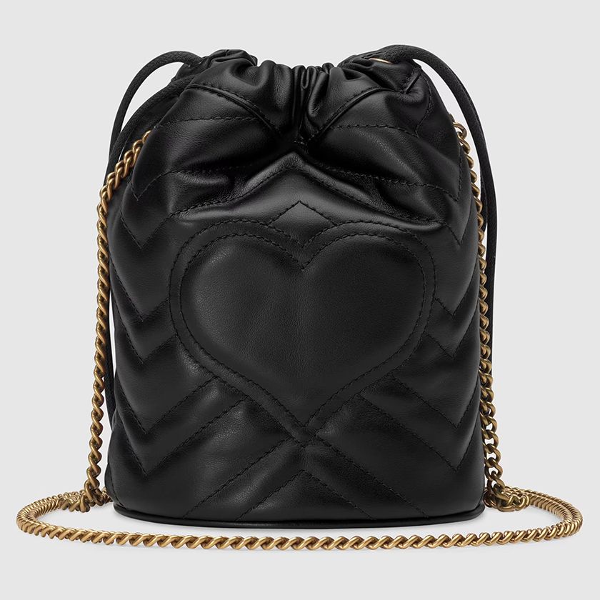 【国内即発】GUCCI バケットバッグ 575163 DTDRT 1000/9022 GG グッチ GUCCI ショルダーバッグ GG MARMONT ミニバケットバッグ