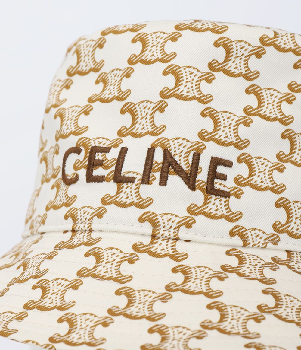 関税負担なし☆CELINE バケットハット ナイロンツイル (CELINE/ハット 関税負担なし☆CELINE バケットハット ナイロンツイル (CELINE/ハット