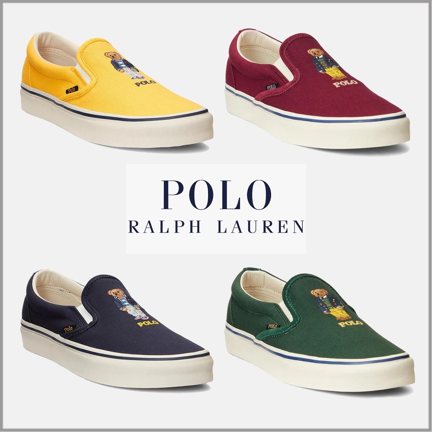 POLO RALPH LAUREN ポロラルフローレン スニーカー ポロベア