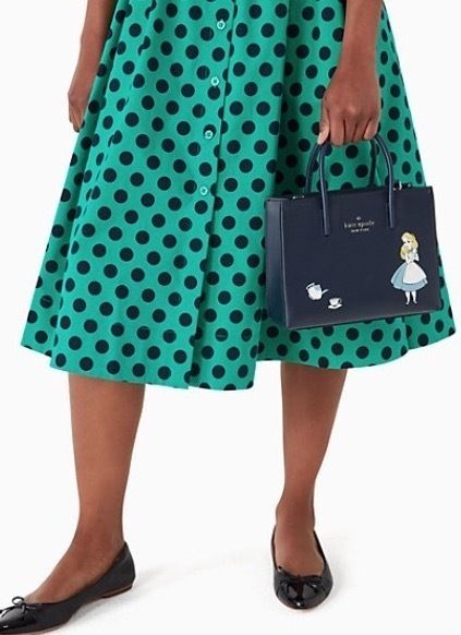 セールkate spade x Disney不思議の国のアリス2wayショッパー