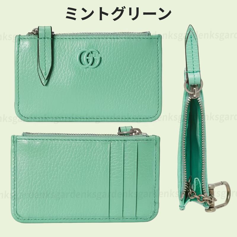 GUCCI☆ダブルG キーチェーン カードケース☆すぐ届く! (GUCCI/カード ...