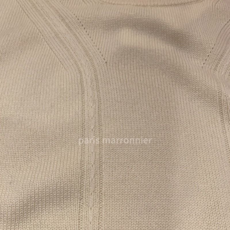 ☆2023秋冬☆【HERMES】チェーンステッチカシミアトップス (HERMES