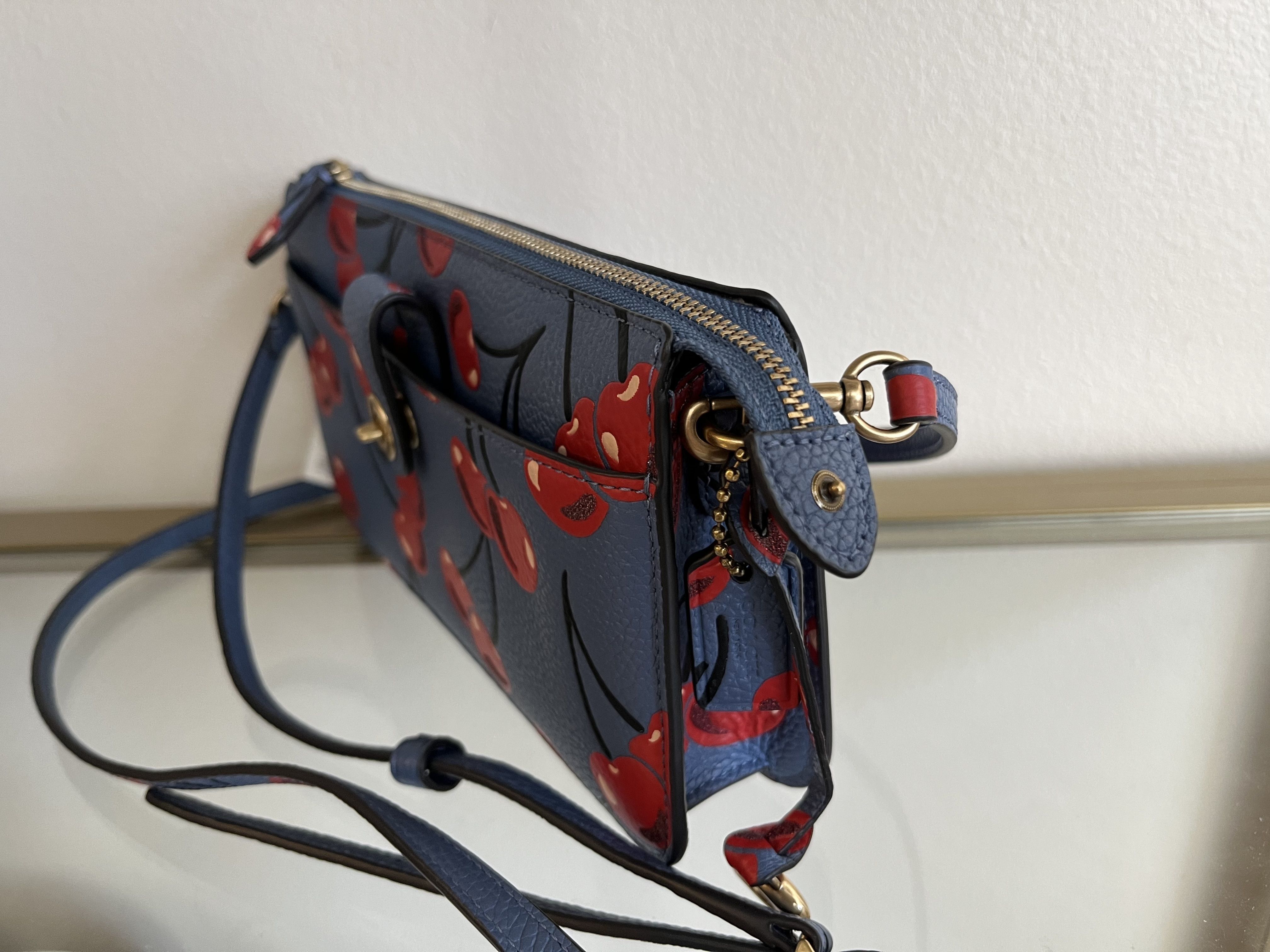 ◇COACH◇可愛いチェリー柄♪ノア ポップアップ メッセンジャー (Coach