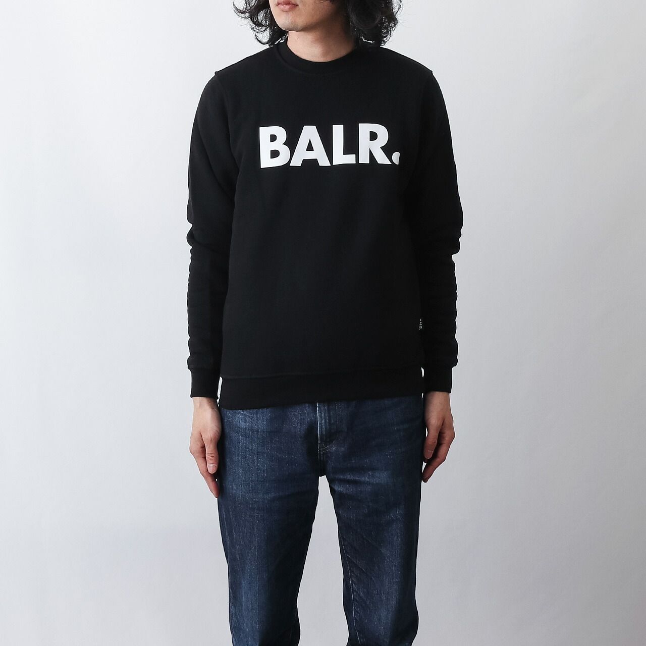 【国内発送】BALR. トレーナー スウェット b12621064blk BALR メンズ スウェット B1262 1022 (BALR/スウェット