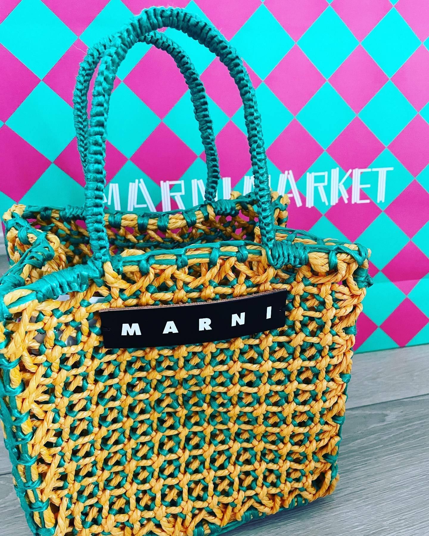 MARNI FLOWER CAFE】ジュルタバッグ (MARNI/かごバッグ
