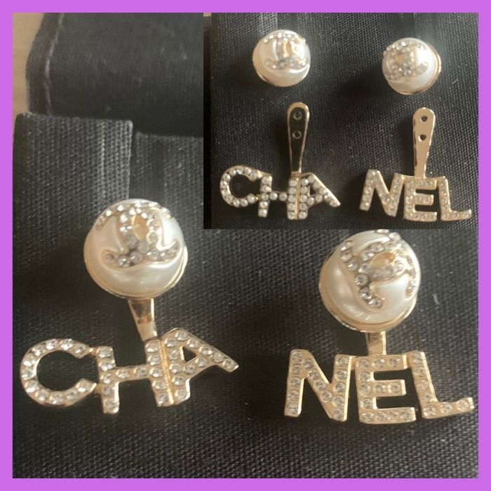 希少* CHANEL シャネル ピアス シルバー (CHANEL/ピアス) 83095136 ...