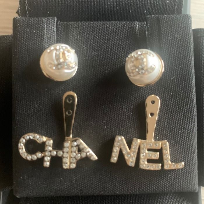 希少* CHANEL シャネル ピアス シルバー (CHANEL/ピアス) 83095136 ...