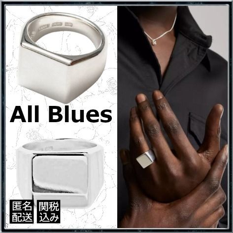 All Blues】Platform ring “プラットフォーム” リング (All Blues/指輪 海外お取寄せ商品 All Blues Platform Ring リング