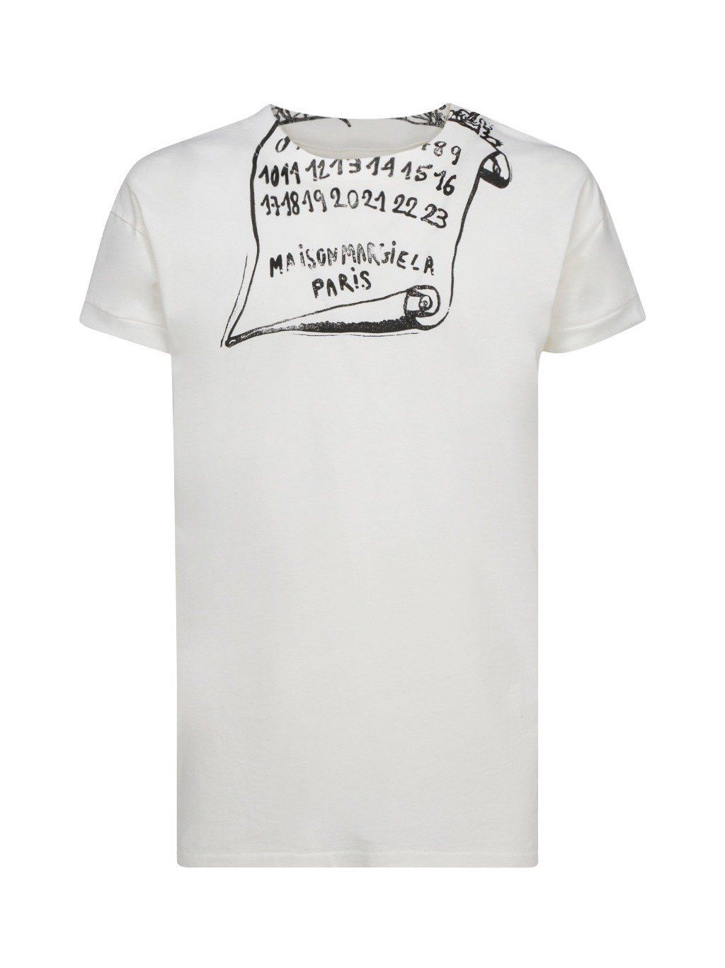 【オンライン限定商品】  Maison Tシャツ プリント グラフィック マルジェラ Margiela トップス