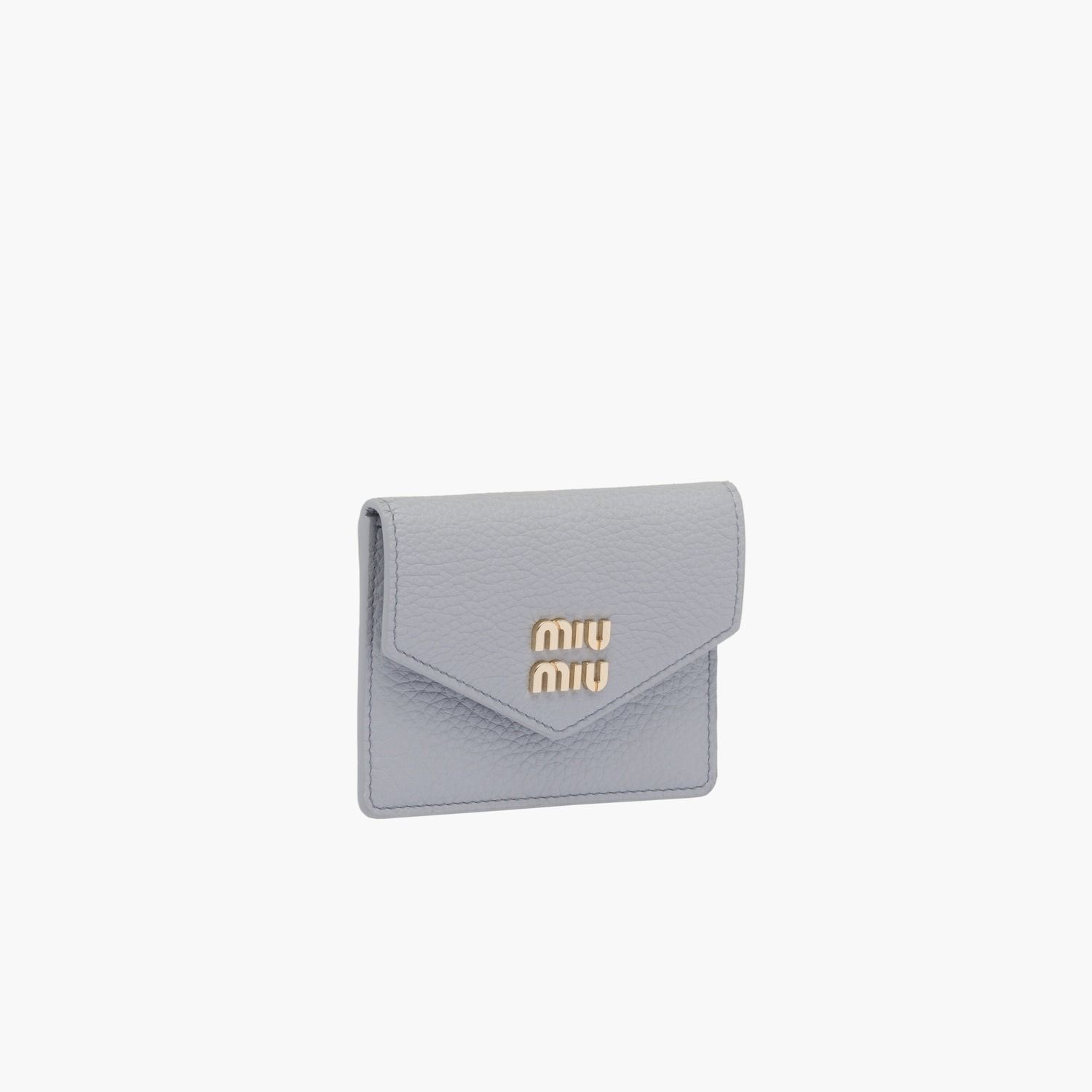 ☆MiuMiu☆ミュウミュウ ロゴ レザー カードケース☆直営店☆ (MiuMiu ...