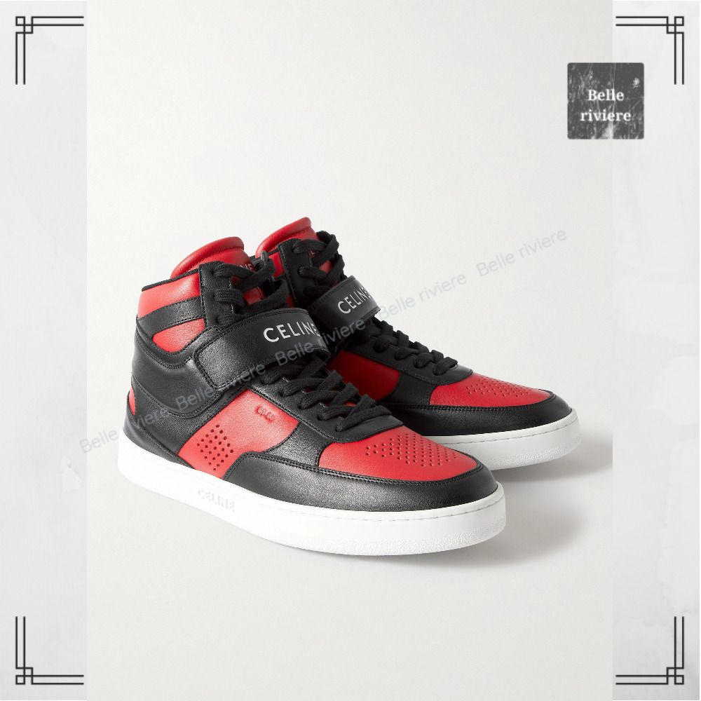 22SS new / CELINE HOMME Ct-03 レザー High-Top スニーカー 22SS new / CELINE HOMME Ct-03 レザー High-Top スニーカー