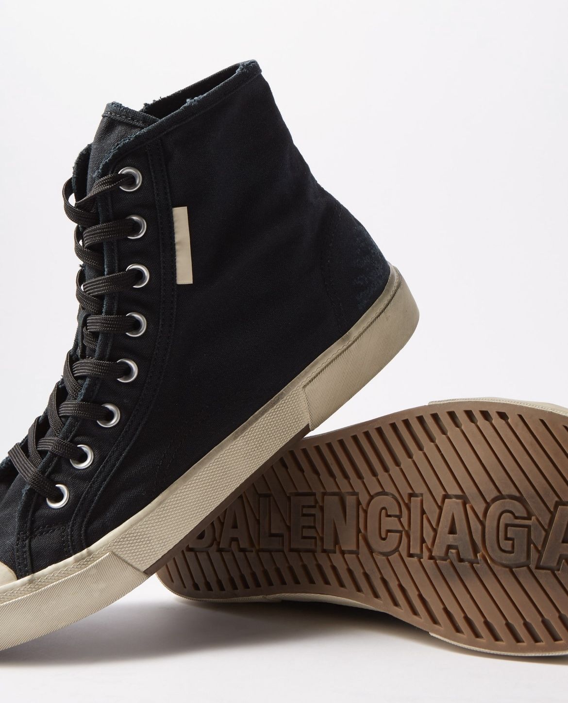BALENCIAGA パリ キャンバス ハイカット スニーカー 人気 (BALENCIAGA ...