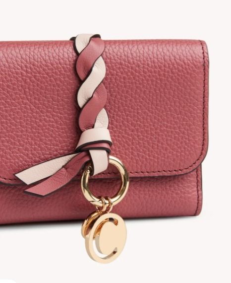 Chloe alphabet スモールトリフォールド ブラッシュヌード