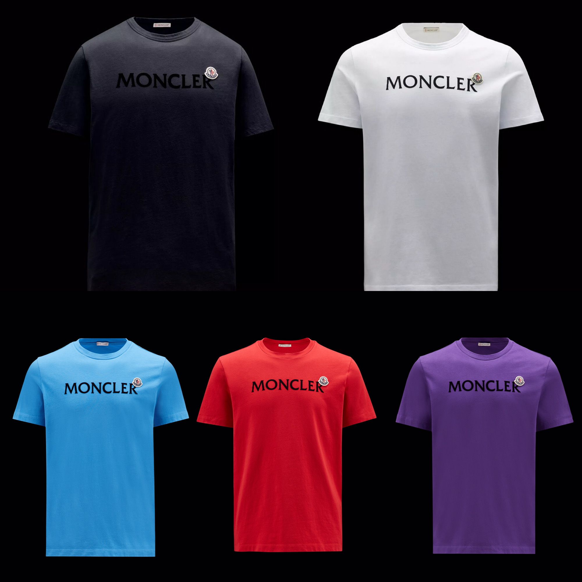 【関送無料】 Moncler モンクレール ロゴ 人気 Tシャツ MONCLER/モンクレール】人気◇コットン シンプル ロゴ Tシャツ