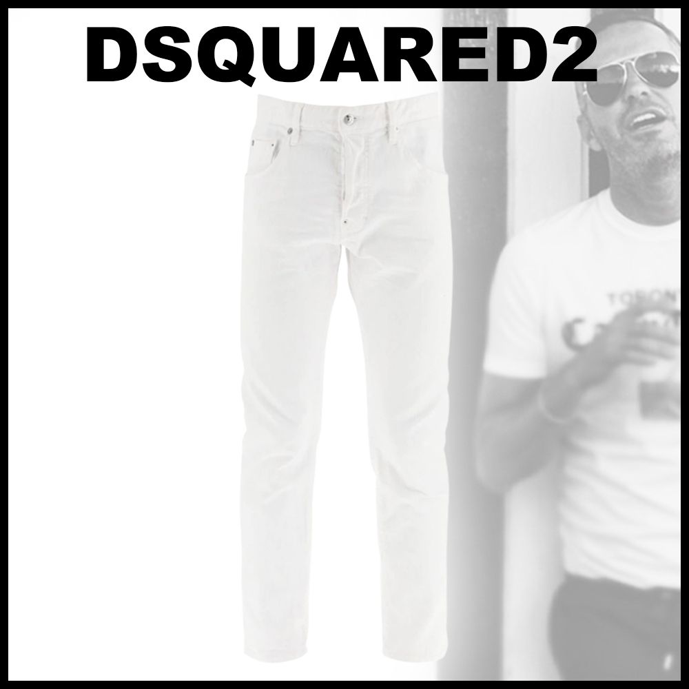 Dsquared2◇SKATER BULL◇コットンデニムジーンズ - mail.porteirinha 【海外 デニム 48 skater 20AW たかしさん Dsquared2 デニム/ジーンズ