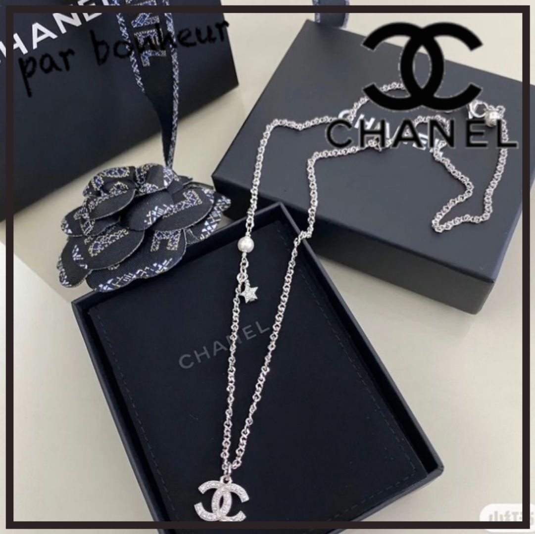 大きなCCマーク♪エレガント】シャネル ネックレス (CHANEL/ネックレス ...