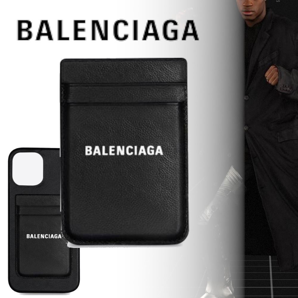 バレンシアガ iPhone magsafe カードケース