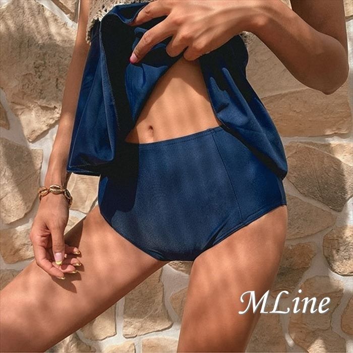 水着 ワンピース タンキニ ニット クロシェ編み フレア beach ♪ 水着 ワンピース タンキニ ニット クロシェ編み フレア beach