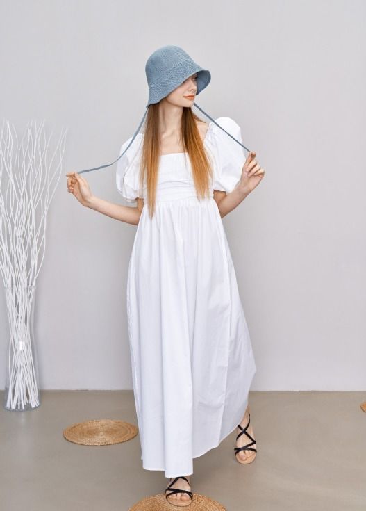 韓国発!【WHITESANDS】PAPER TEXTURED STRING BONNE ハット WHITESANDS] PAPER TEXTURED STRING BONNE 帽子 ハット 韓国発